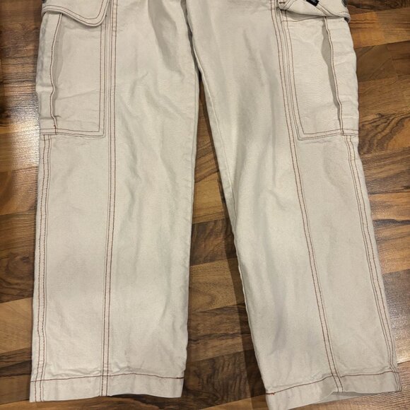 Vans Sidewalk Pant Women's Canvas Cargo Pants - Picture 6 of 7